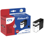 Pelikan 1071170798/C72 Ink cartridge black, 2.5K pages 76ml (replaces Canon PGI-2500XLBK) for Canon IB 4050