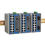 Moxa EDS 316 Ohanterad Strömförsörjning via Ethernet (PoE) stöd