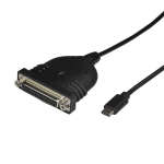 StarTech.com ICUSBCPLLD25 printer cable 72" (1.83 m) Black