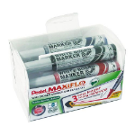Pentel MAXIFLO WBRD MARKER W/ERASER