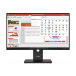 Lenovo ThinkVision T27-40 LED display 68.6 cm (27") 1920 x 1080 pixels Full HD Black