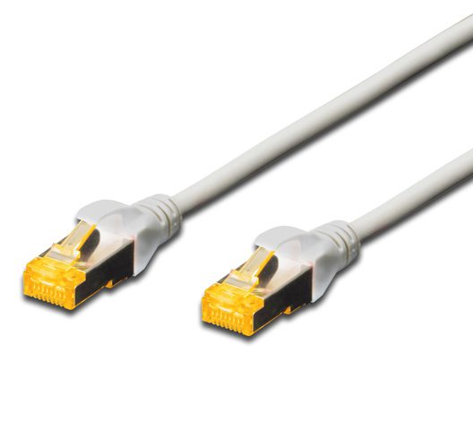 Image of FDL 5M CAT.6a 10Gb S-FTP LSZH PATCH CABLE - GREY