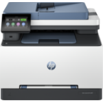 HP Color LaserJet Pro MFP 3302sdw, Color, Printer for Small medium business, Print, copy, scan, Wireless; Print from phone or tablet; Automatic document feeder; Two-sided printing; Scan to email; Scan to PDF; Front USB flash drive port; Touchscreen; Terra