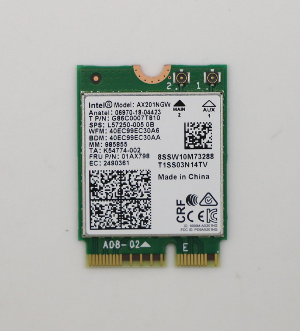 Image of Lenovo Intel Harrison Peak 22560 WLAN card