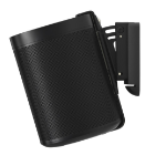 SoundXtra SDXS1WM1022 speaker mount Wall Acrylonitrile butadiene styrene (ABS), Steel Black