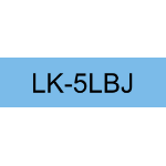Epson LK-5LBJ Zwart, Blauw