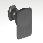 CODi PCC-15W mobile device charger Smartphone Black Cigar lighter, USB Wireless charging Auto