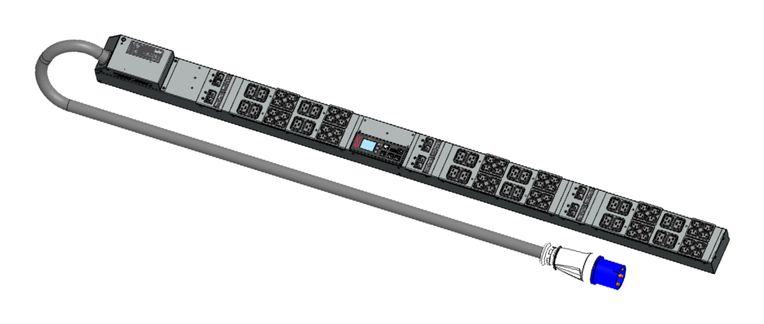 APC APF8896ID-BLU02 power distribution unit (PDU) 48 AC outlet(s) 0U B