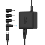 Port Designs 904065ASEU netvoeding & inverter Binnen 65 W Zwart