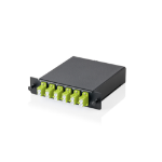 Digitus MPO cassette, multimode OM5, LC/DX, LC to MPO, for 3 cassette fields