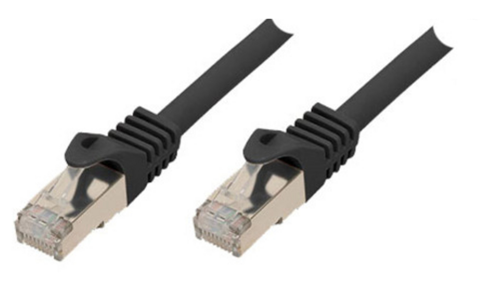 EU Product - RJ45 Patchkabel S/FTP, Cat7 LSZH 1,5m schwarz thumbnail