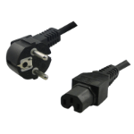 LogiLink CP105 power cable Black 2 m CEE 7/7 C15 coupler