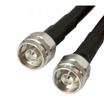 ALLNET ALL-CAB-NM-NM5-RG8 coaxial cable 5 m N-type Black, Silver