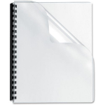 ValueX Binding Cover PVC A4 140 Micron Clear (Pack 100) 6500001