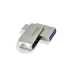 Integral 32GB USB3.0 DRIVE 360-C DUAL TYPE-C METAL UP TO R-70 W-20 MBS
