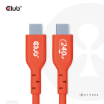 CLUB3D CAC-1573 USB cable 78.7" (2 m) USB4 Gen 2x2 USB C Red