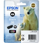 Epson C13T26114010/26 Ink cartridge foto black, 200 pages 200 Photos 4.7ml for Epson XP 600