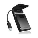 ICY BOX IB-AC6031-U3 storage drive enclosure HDD/SSD enclosure Black 2.5"