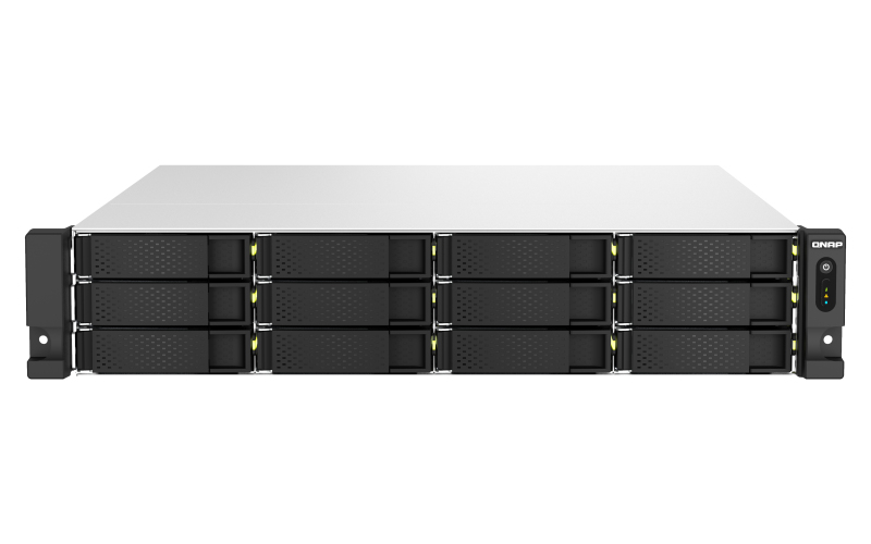 Image of QNAP TS-H1887XU-RP NAS Rack (2U) Ethernet LAN Black, White E-2336