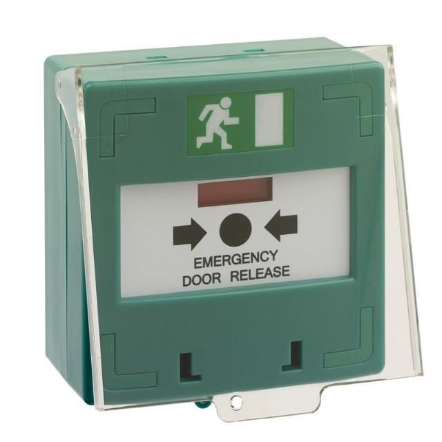 CP3 Triple pole surface green  resetable break glass thumbnail