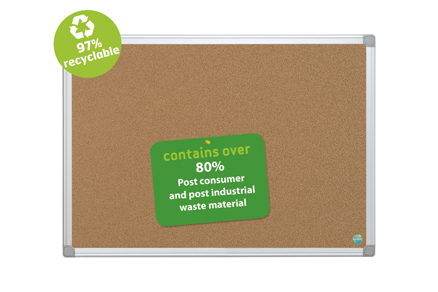 Image of Bi-Office CA051790 magnetic board 1200 x 900 mm Brown