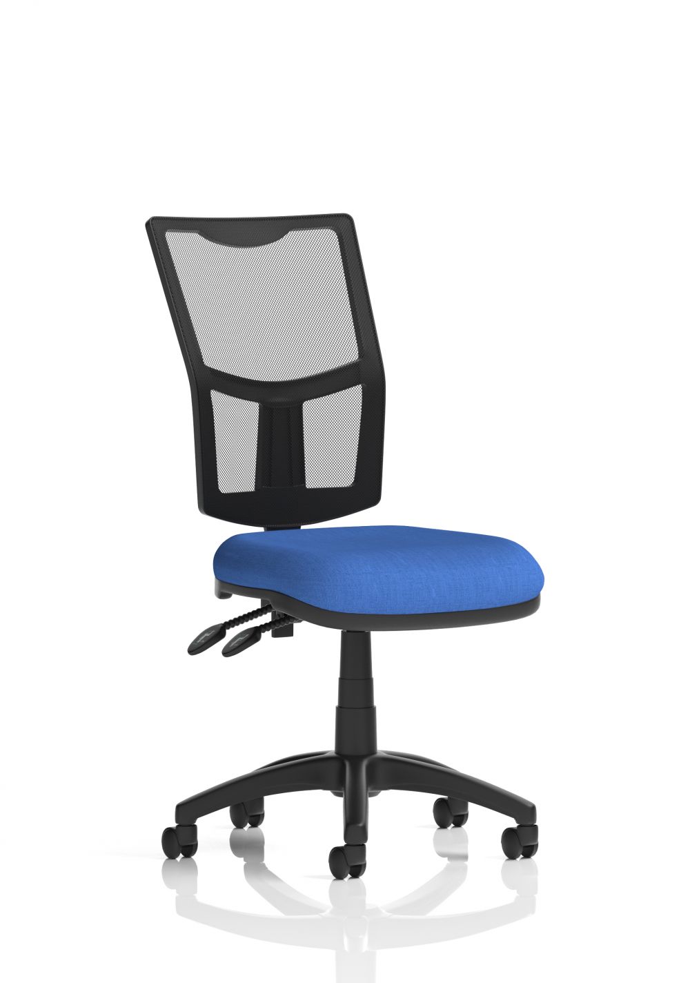 Dynamic Eclipse Plus II Lever Task Operator Chair Mesh Back Blue