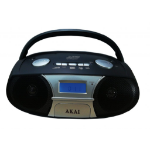 Akai APRC-106 portable stereo system 3 W Black