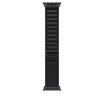 Apple 49mm Black Alpine Loop - Small - Black Titanium Finish Band Titanium, Polyester, Spandex