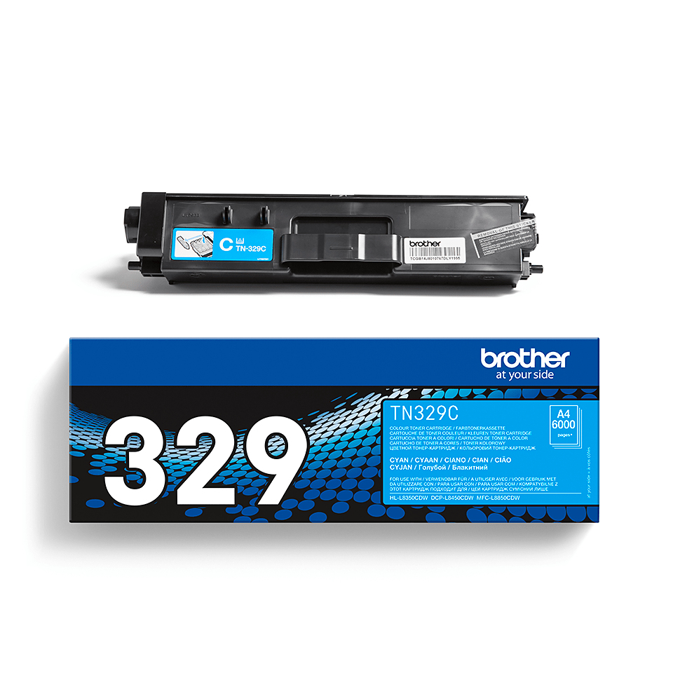 Brother TN-329C Toner Cartridge Super High Yield Cyan TN329C