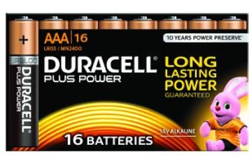 Duracell MN2400B16 household battery Single-use battery AAA Alkaline
