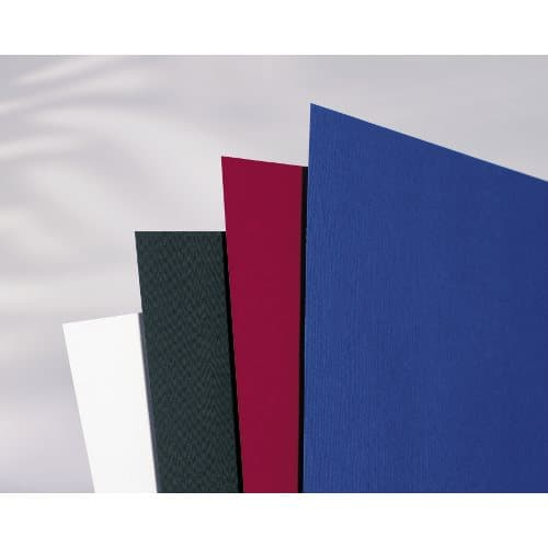 GBC LinenWeave Binding Covers 250gsm A4 Red (100)