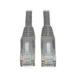 Tripp Lite N201-003-GY Cat6 Gigabit Snagless Molded (UTP) Ethernet Cable (RJ45 M/M), Gray, 3 ft. (0.91 m)