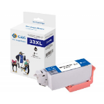 G&G Image 14666/NP-R-3351BK Ink cartridge black, 1x500 pages 19.2ml Pack=1 (replaces Epson 33XL) for Epson XP 530