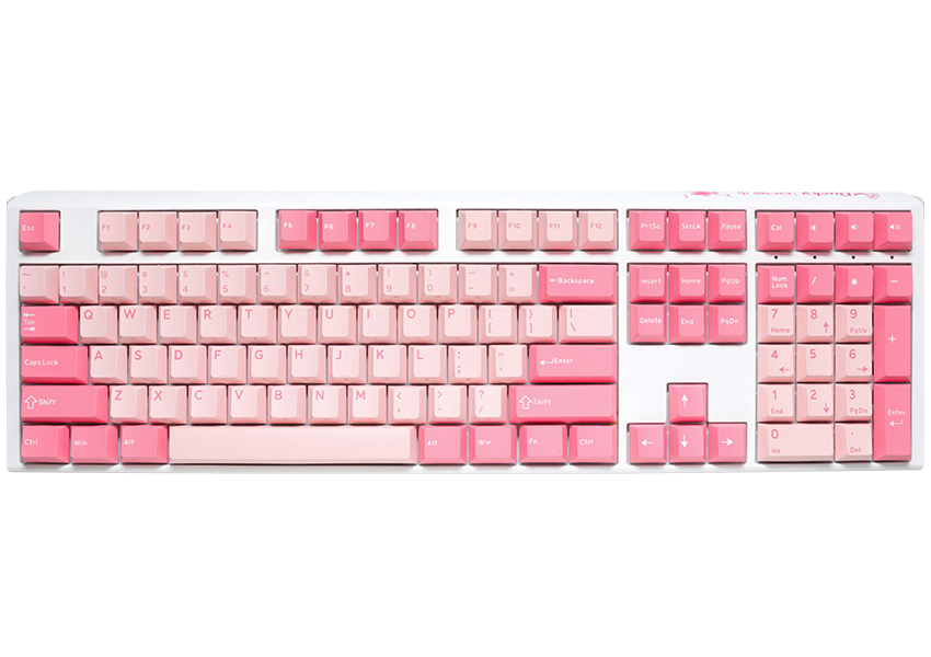 Ducky One 3 keyboard USB QWERTY English Pink