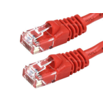 Monoprice 41457 networking cable Red 83.9" (2.13 m) Cat5e U/UTP (UTP)