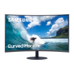 Samsung C27T550FDU 68.6 cm (27") 1920 x 1080 pixels Full HD Blue, Grey