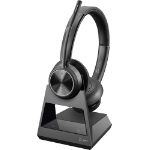 POLY Savi 7320 Office Headset Wireless Handheld Office/Call center Black