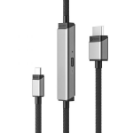 ALOGIC ULCHDPD02-SGR video cable adapter 78.7" (2 m) USB Type-C HDMI Black, Gray