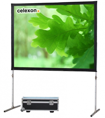 Celexon Mobile Expert - 244cm x 183cm - Front Projection - 4:3 - Fast Fold Projector Screen - Front Complete