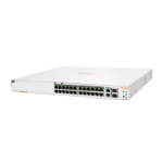 Aruba Instant On 1960 24G 20p Class4 4p Class6 PoE 2XGT 2SFP+ 370W Managed L2+ Gigabit Ethernet (10/100/1000) Power over Ethernet (PoE) 1U Wit