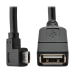 Tripp Lite U052-06N-RA USB cable 5.91" (0.15 m) MICRO-USB B USB A Black