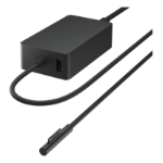 Microsoft Surface 65W Power Supply Laptop, Tablet Black AC Indoor