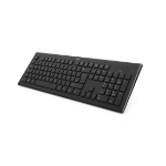 Hama Cortino keyboard Office RF Wireless QWERTZ German Black