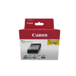 Canon 2078C007/PGI-580CLI-581 Ink cartridge multi pack 2x Bk + 1x C,M,Y 1x 200/1505/256/237/257 Pg Pack=5 for Canon Pixma TS 6150/8150