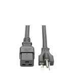 Tripp Lite P049-010 power cable Black 120.1" (3.05 m) C19 coupler NEMA 5-20P