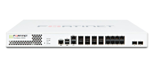 Fortinet FortiGate 600D hardware firewall 1U 36 Gbit/s