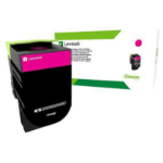 Lexmark 80C8SME tonercartridge 1 stuk(s) Origineel Magenta