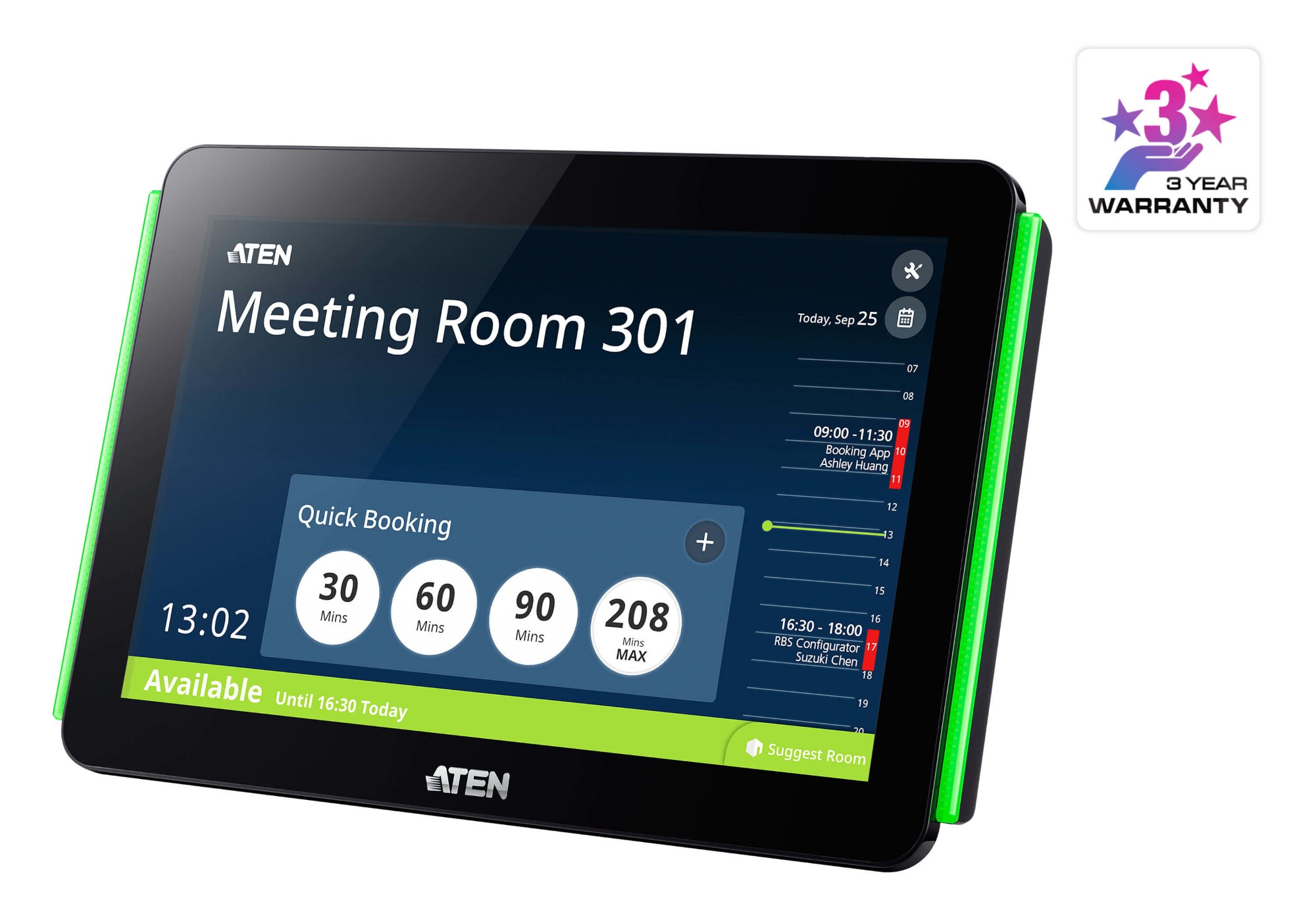 ATEN Room Booking System - 10.1" RBS Panel