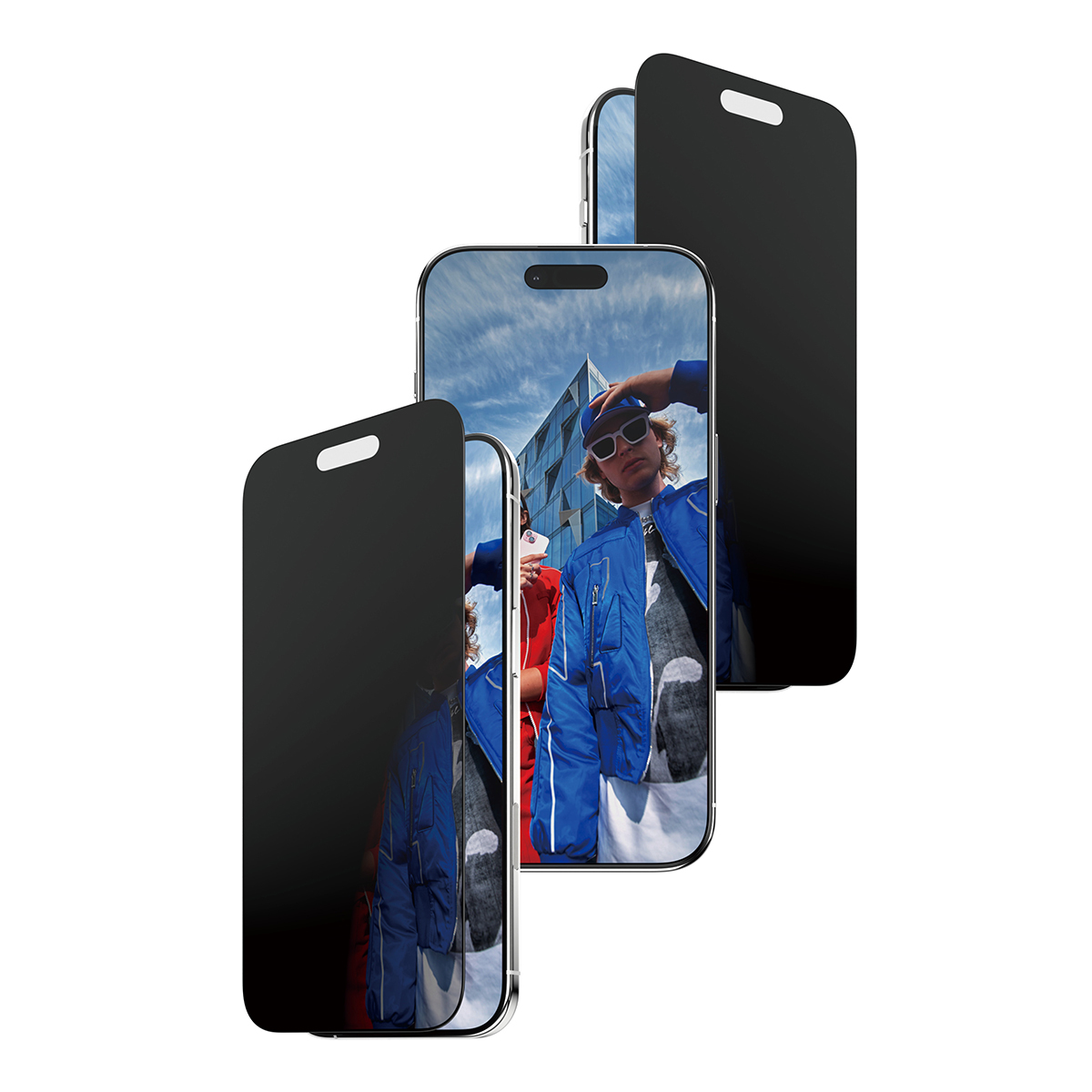 PanzerGlass Â® 2-Way Privacy Screen Protector iPhone Air | Ultra-Wide Fit w. FASTFIT IN-A-BOX