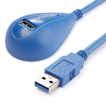 StarTech.com USB3SEXT5DSK USB cable 59.1" (1.5 m) USB 3.2 Gen 1 (3.1 Gen 1) USB A Blue